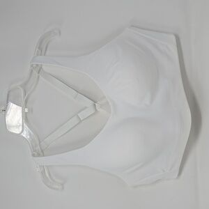 Athleta Advance Bra B-G High Impact Support White Women's Size 40C